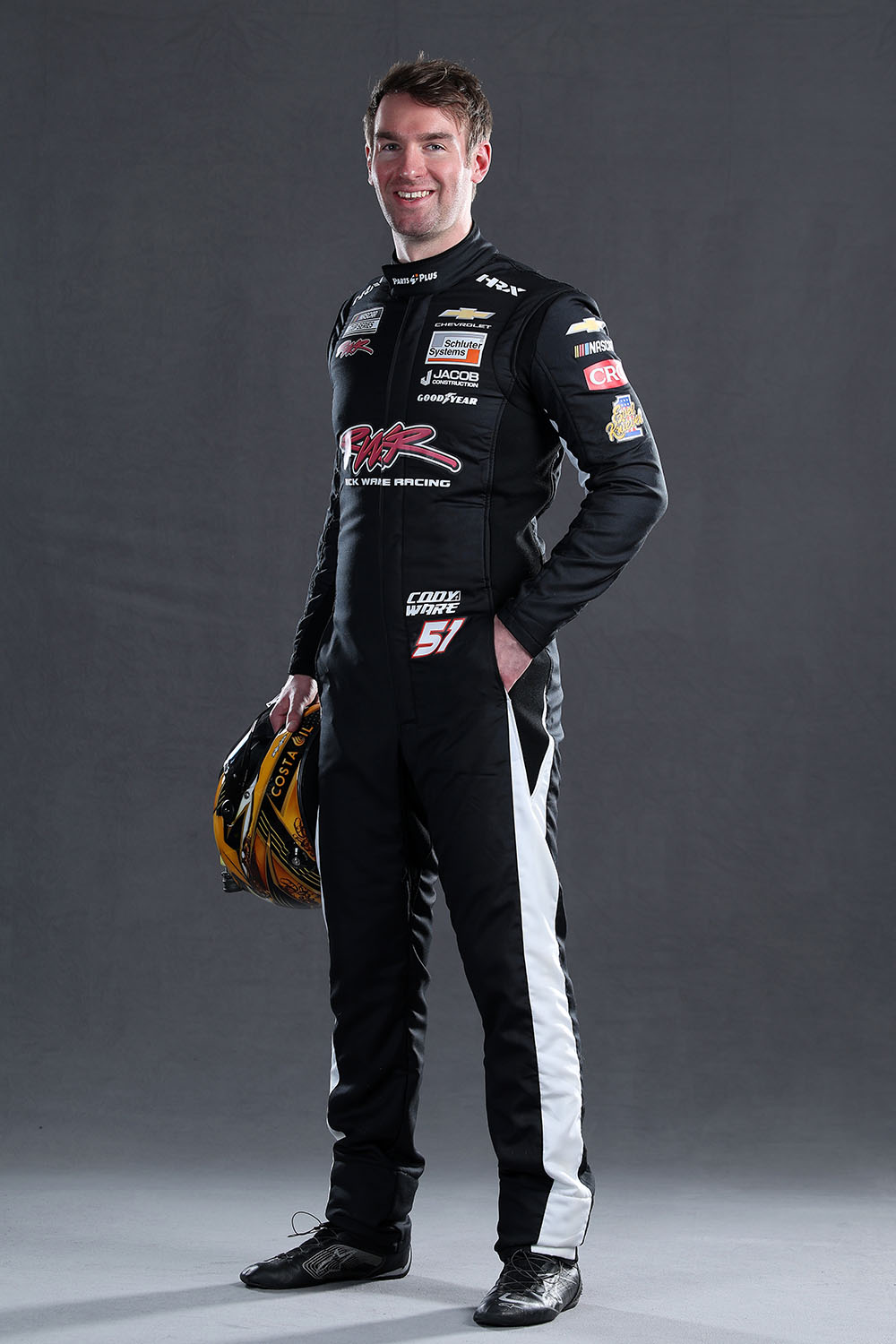 CHARLOTTE, NORTH CAROLINA - JANUARY 20: Cody Ware poses for a photo during NASCAR Production days  at Charlotte Convention Center on January 20, 2026 in Charlotte, North Carolina. (Photo by Jonathan Bachman/Getty Images)