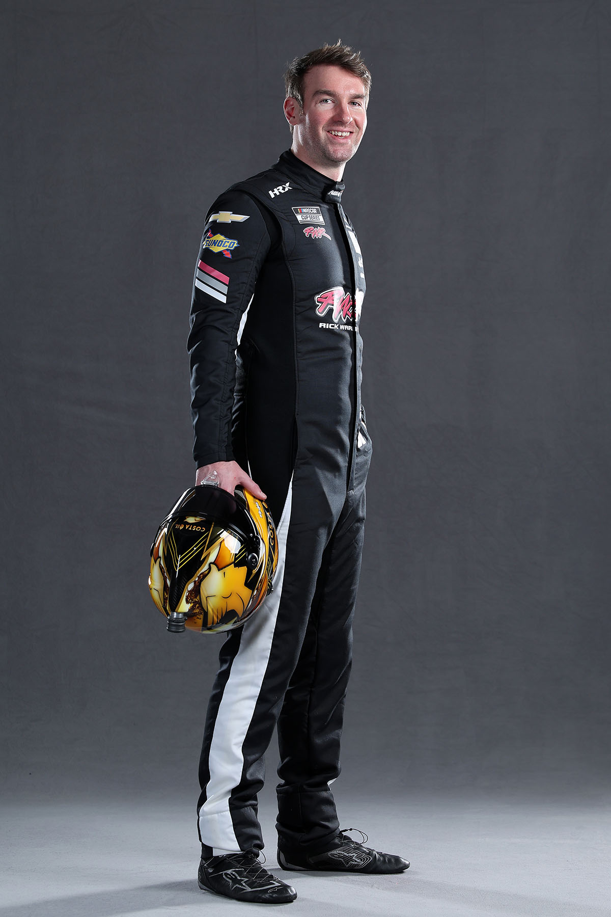 CHARLOTTE, NORTH CAROLINA - JANUARY 20: Cody Ware poses for a photo during NASCAR Production days  at Charlotte Convention Center on January 20, 2026 in Charlotte, North Carolina. (Photo by Jonathan Bachman/Getty Images)